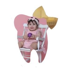 مگنت-یخچالی-چوبی-طرح-دندونی-دختر